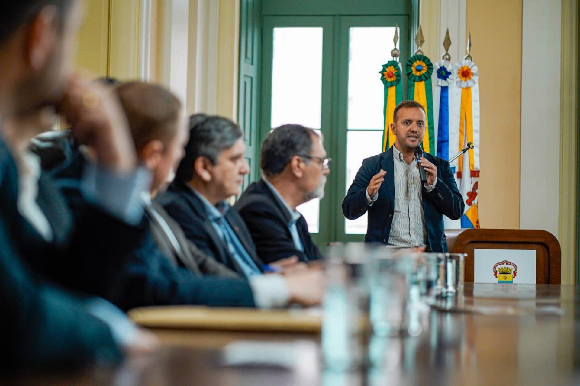 Encontro com lideranças municipais